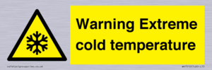 Warning Extreme cold temperature